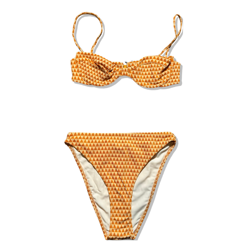 Brand New NWT Unworn Rhian Kloss Bathing Suit Set Size XS-X-Small!